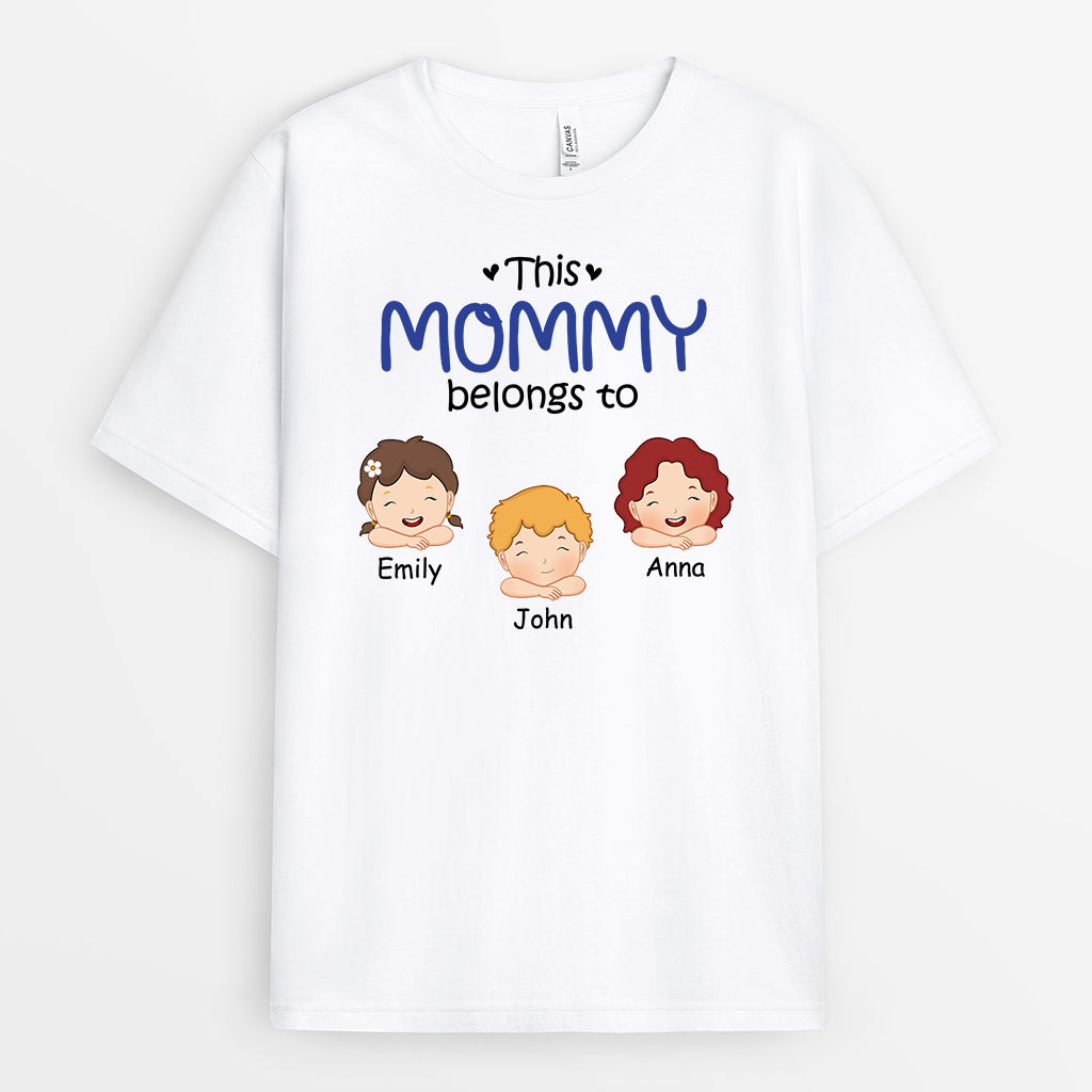 Personalized This Kind And Thoughtful Mommy/Grandma Belongs To T-Shirt
