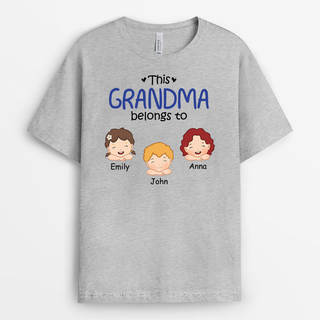 Personalized This Kind And Thoughtful Mommy/Grandma Belongs To T-Shirt