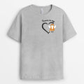 Personalized Forever In My Heart T-Shirt | Cat Memorial Gift