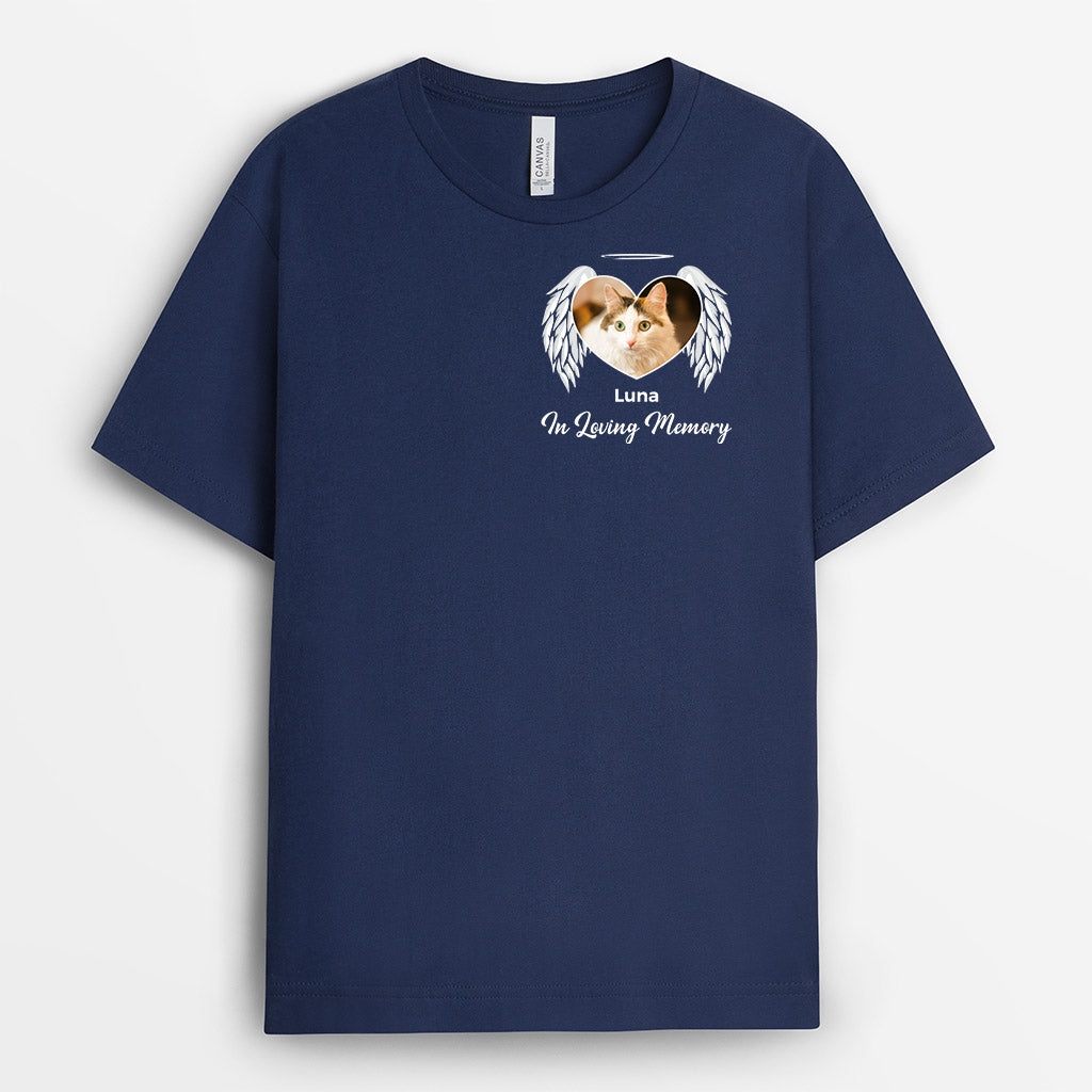 Personalized Cat Shirts - Photo In Loving Memory of Gifts