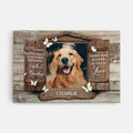 There Was So Much Love Canvas - Memorial Gifts - Personalized Dog Presents For Humans