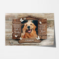 Between Hello And Goodbye There Was So Much Love Poster - Custom Dog Memorial Gifts