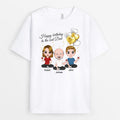 Personalized Happy Birthday To The Best Dad T-Shirt