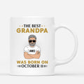 Personalized The Best Grandpa/Dad Was Born On Mug