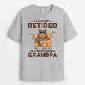 Personalized I Am Not Retired I'm A Professional Grandad T-shirt