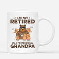 Personalized Not Retired I'm A Professional Grandpa Mug