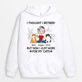 Personalized I Retired But Now Work For Cats Hoodie