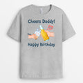 Happy Birthday Daddy Shirt – Custom T-Shirt for Dad