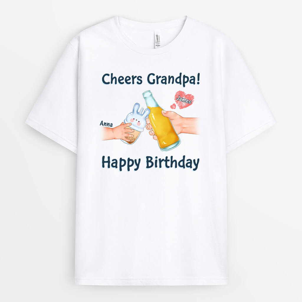 Happy Birthday Daddy Shirt – Custom T-Shirt for Dad