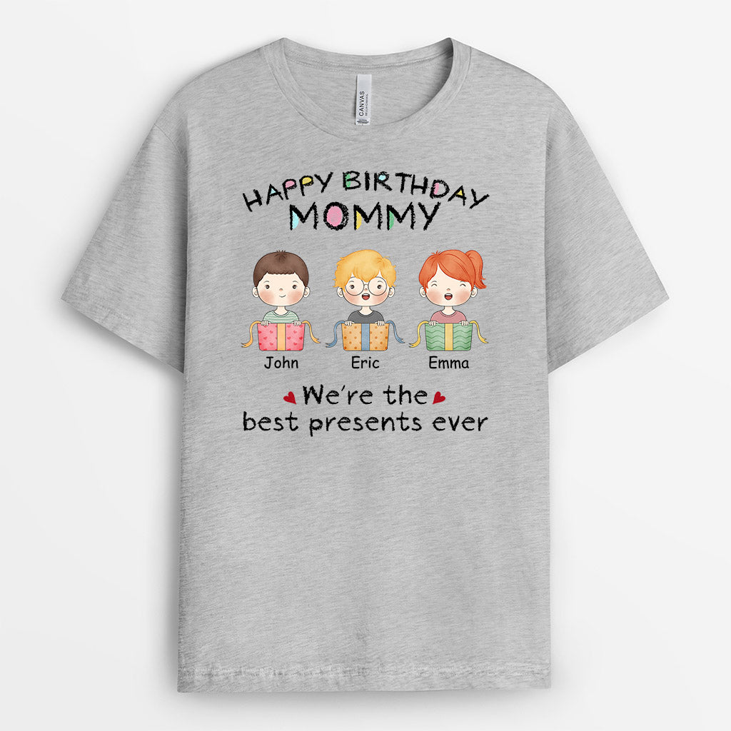 Happy Birthday Mommy T-Shirts - Personalised Birthday T Shirts