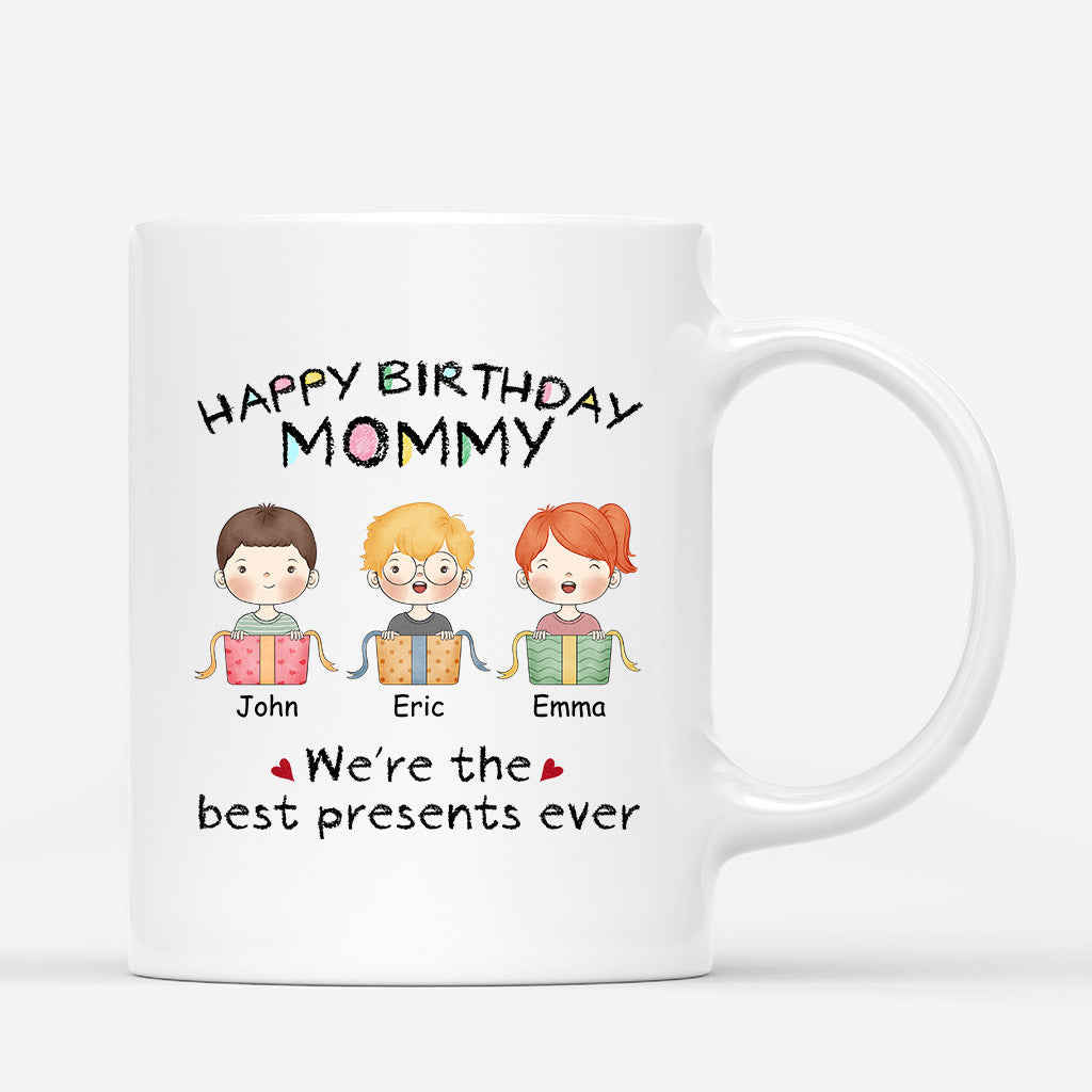 Personalized Happy Birthday Mommy Mug