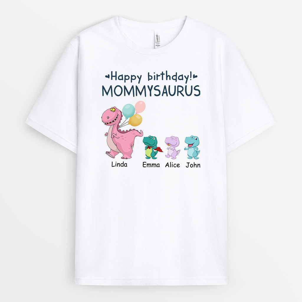 Mommysaurus Shirt – Personalized Birthday T-Shirts for Moms
