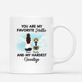 Favorite Hello Hardest Goodbye - Coffee Mugs With Dog Pictures - Memorial Gifts for Loss Of Dog