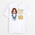 Personalized Sassy & Fabulous At Birthday T-Shirt
