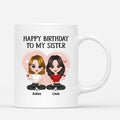 Custom Sister Mugs - Happy Birthday to My Sister