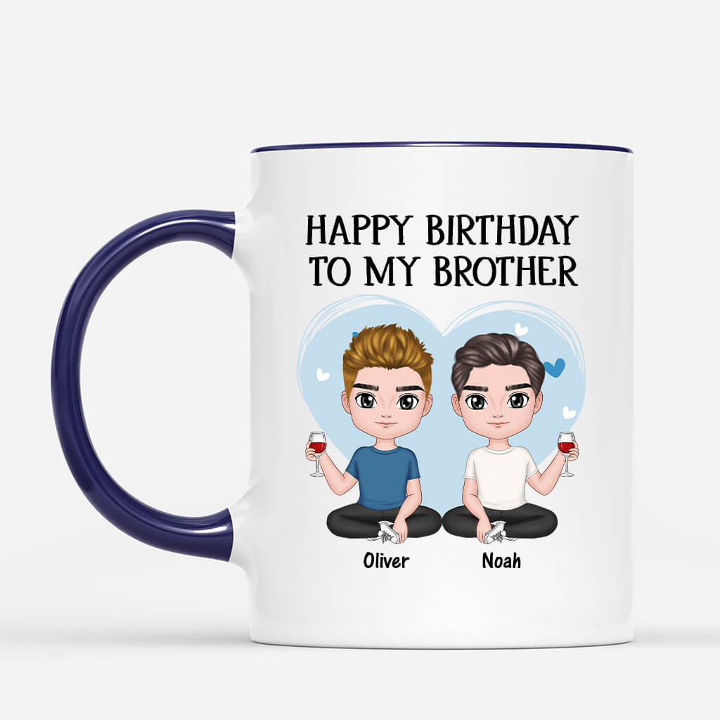 Custom Sister Mugs - Happy Birthday to My Sister