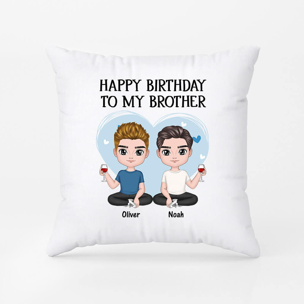 Personalized Happy Birthday To My Greatest Sister Pillow