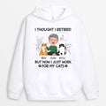 Personalized Retired But Now Work For My Cats Hoodie