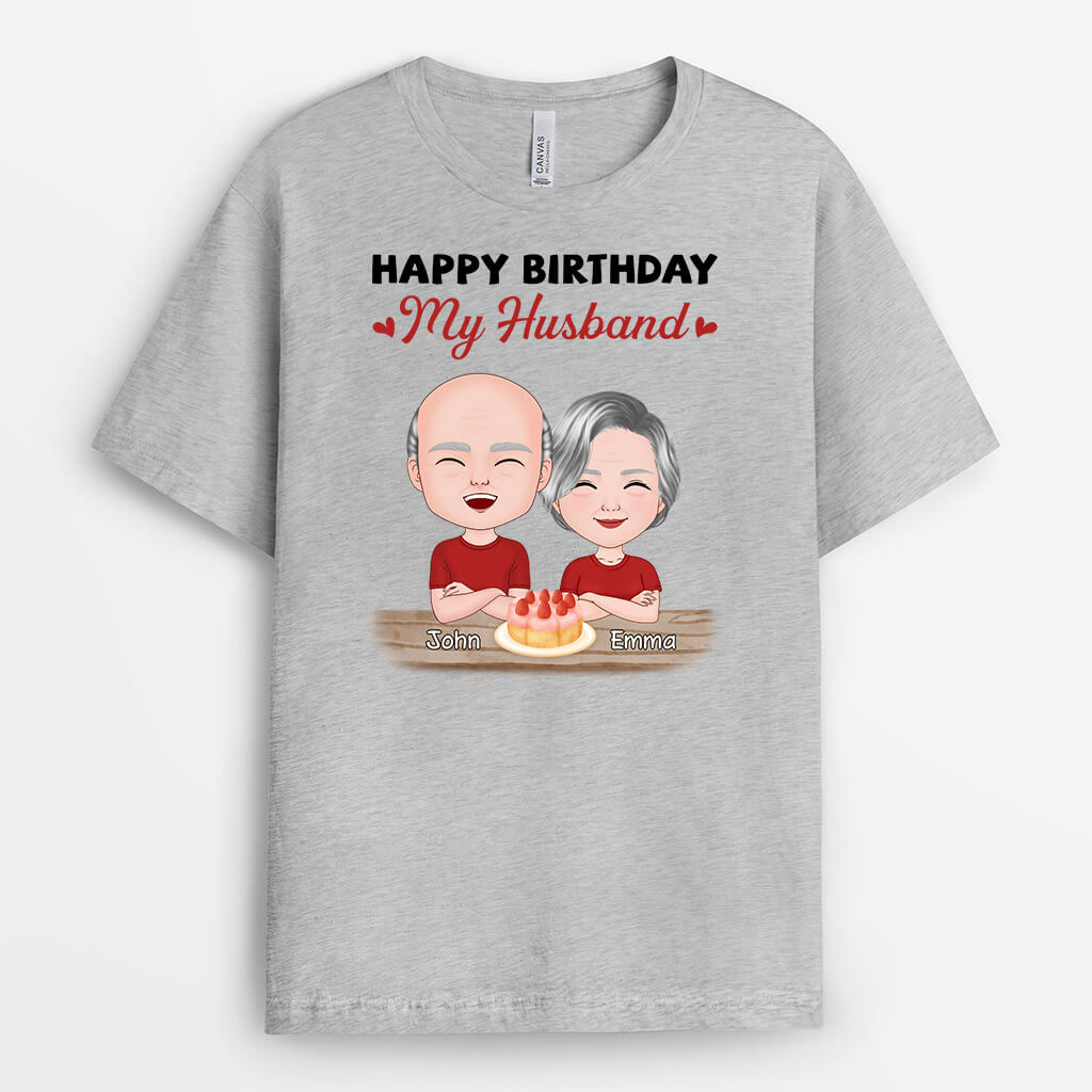 Personalized Happy Birthday My Beloved Man T-Shirt