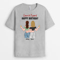 Personalized Cheers To Years Happy Birthday T-Shirts