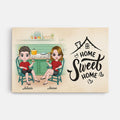 Personalized Home Sweet Home Canvas