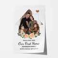 Personalized Our First Home Family Posters