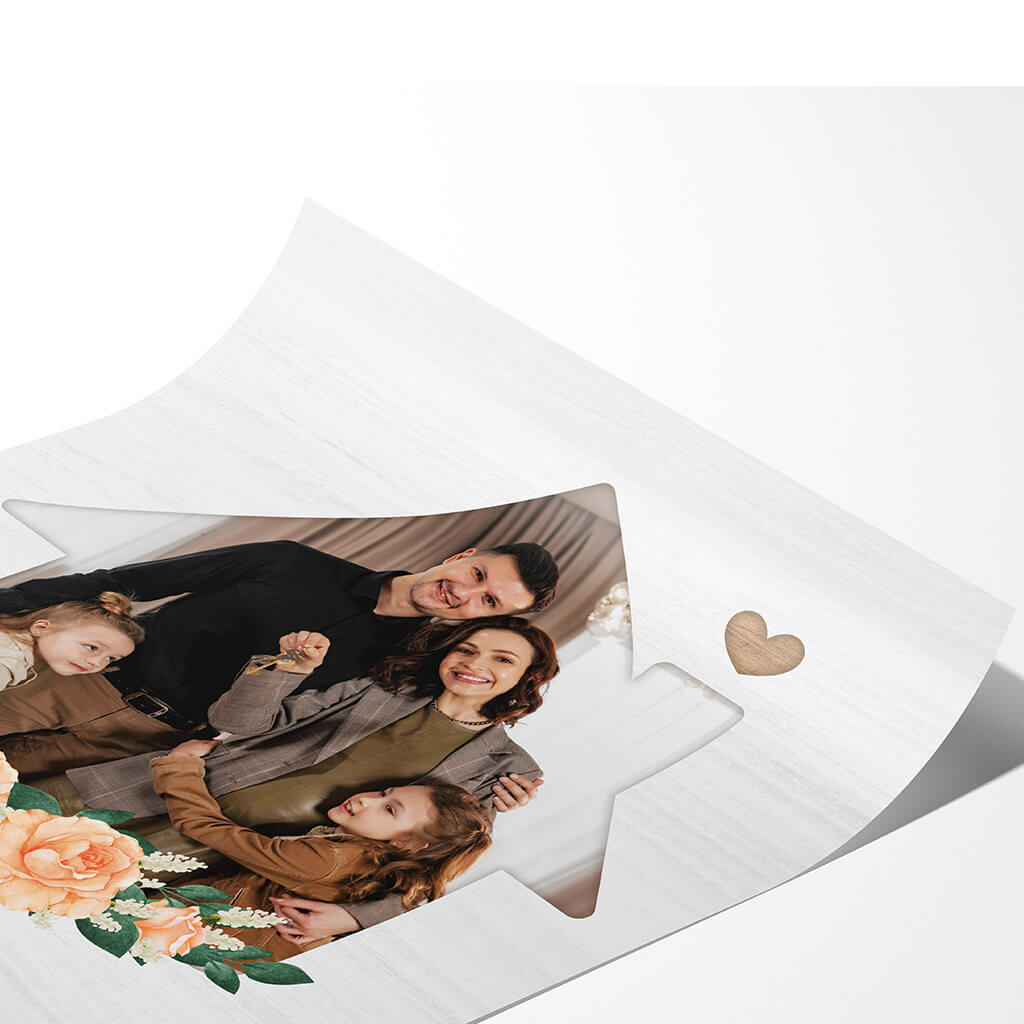 Personalized Our First Home Family Posters