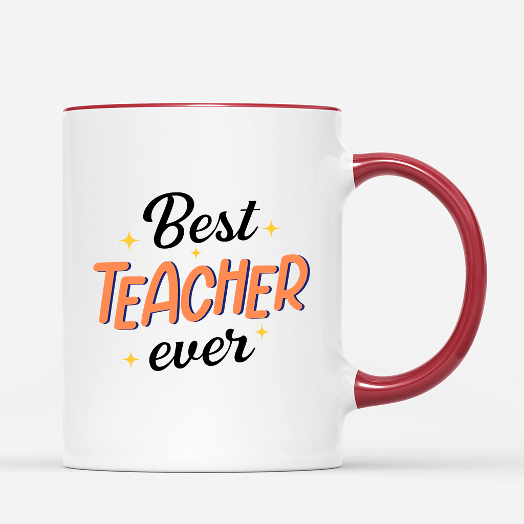 Personalized Greatest Teacher Ever Mugs