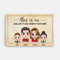 This Is Us Canvas Print - Personalized Family Gifts