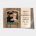 Personalized Today Groom Tomorrow Husband Forever Son Posters