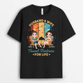 Personalized Husband & Wife Travel Partners T-Shirts