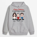 Personalized Happy Birthday To The Best Grandma Hoodies