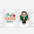 Personalized The Greatest Teacher Ever Mugs