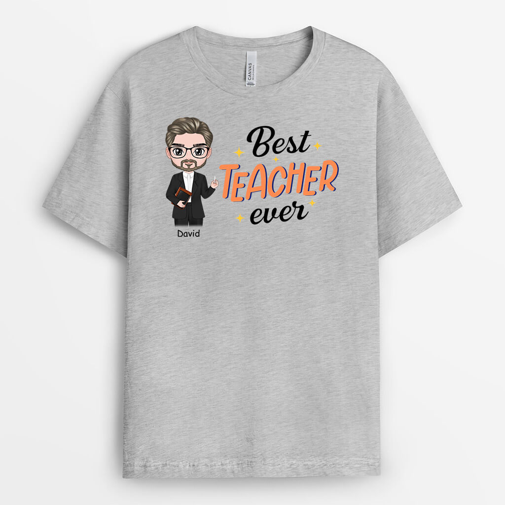 Personalized The Best Teacher Ever T-Shirts