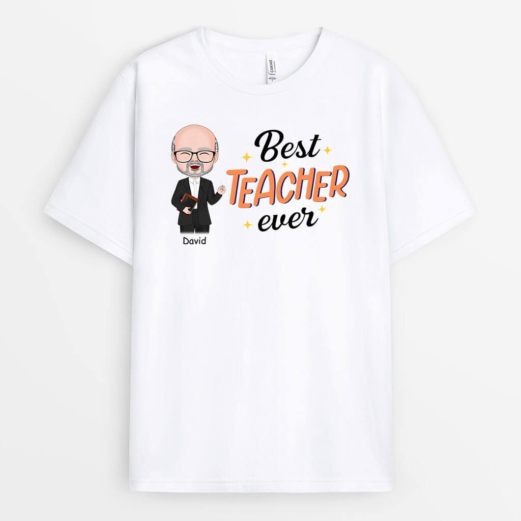Personalized The Best Teacher Ever T-Shirts
