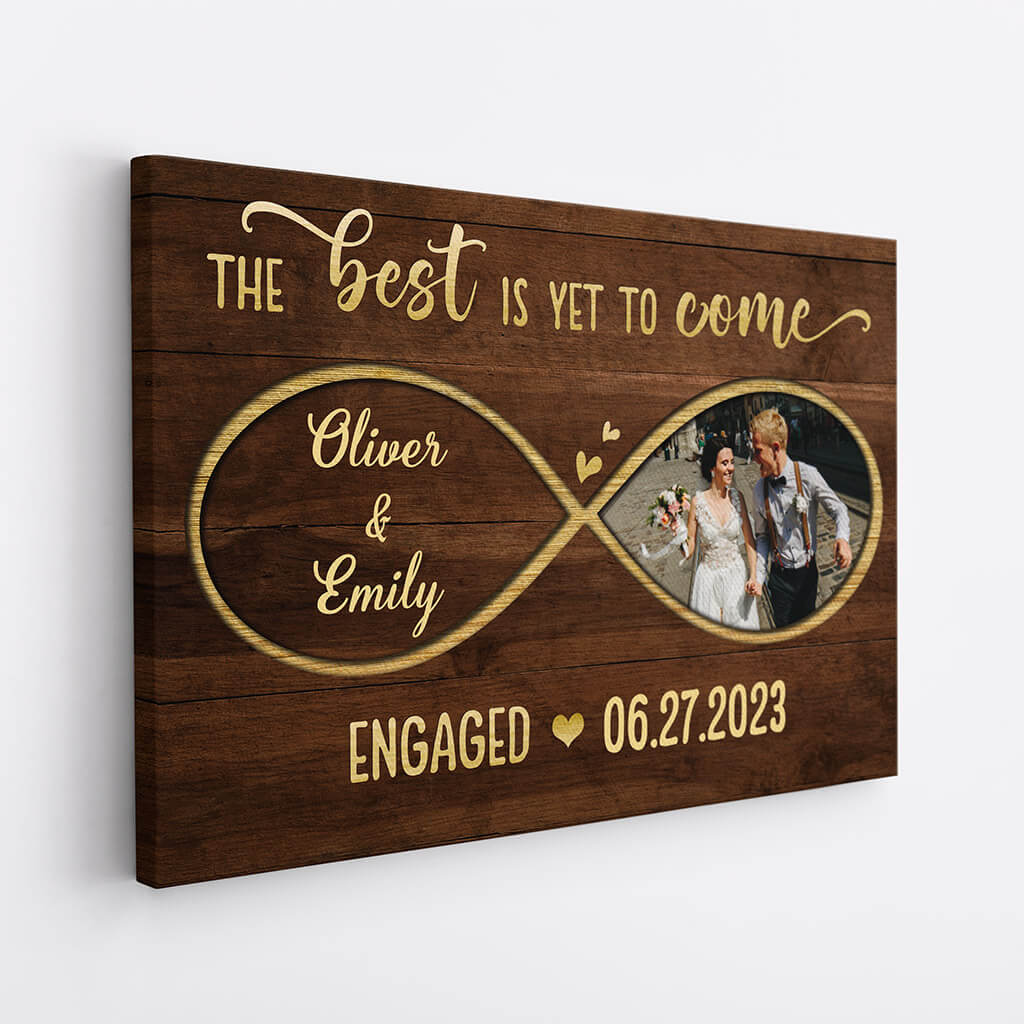 Personalized The Best Is Yet To Come Canvas