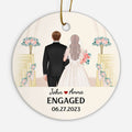 Personalized Engagement Date Ornaments
