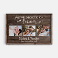 Personalized We've Decided On Forever Canvas