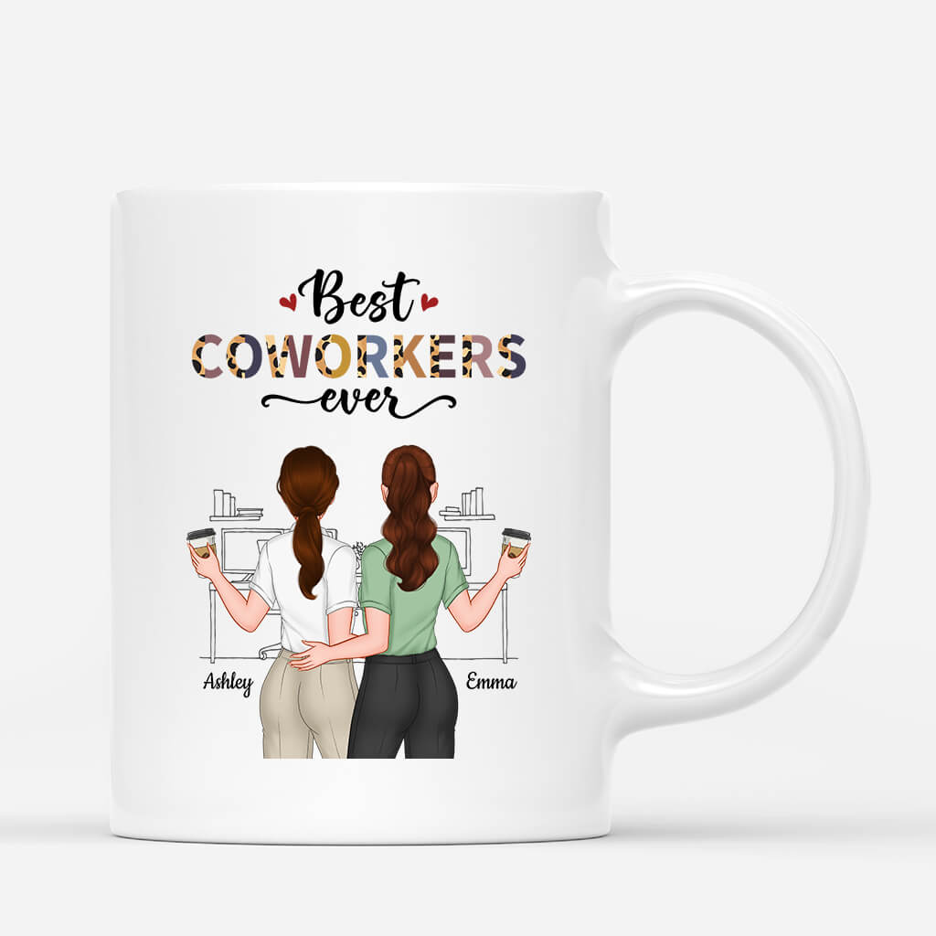 Personalized Best Coworkers Ever Mug