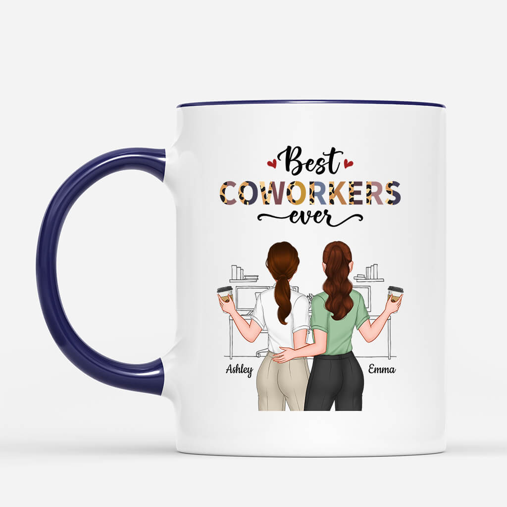Personalized Best Coworkers Ever Mug