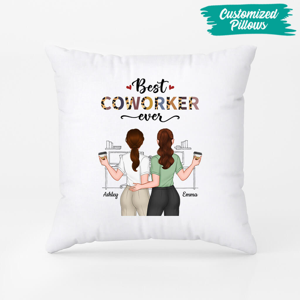Personalized Best Colleagues Ever Pillow