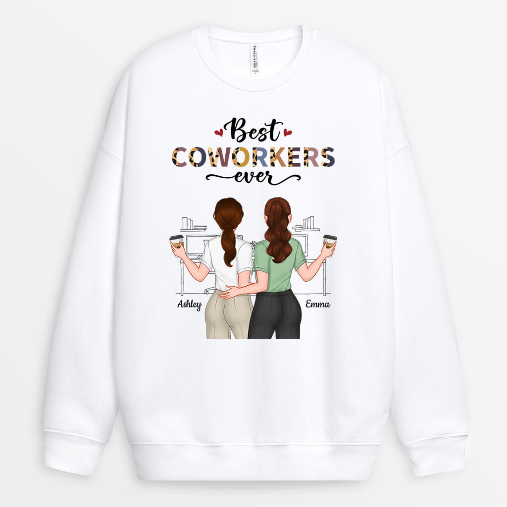 Personalized Best Colleagues Ever Sweatshirt