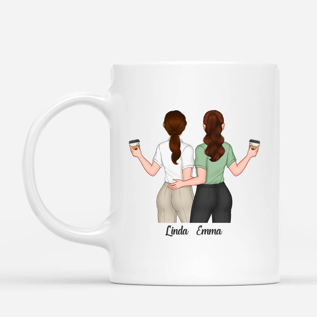 Personalized Chance Made Us Colleagues Mug