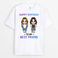 Happy Birthday To My Best Friend Tee - Customizable Birthday Shirts