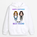 Personalized Happy Birthday To My Best Friend Hoodie