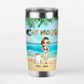 Personalized Cat Mom Tumbler