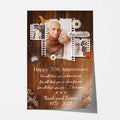 Personalized Happy Couple Anniversary Poster