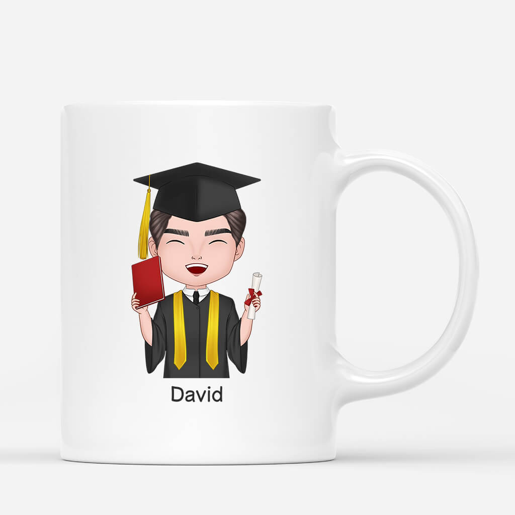 Personalized I'm Done Finally Mug