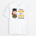 Personalized Proud Mom Of A Graduate T-Shirt