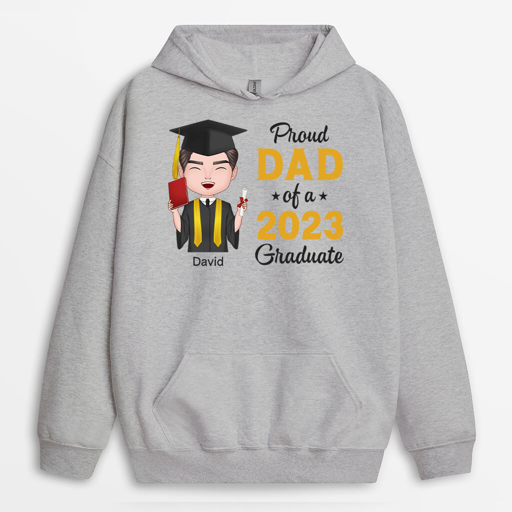 Personalized Proud Mom Of A Graduate Hoodie